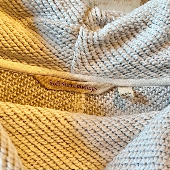 Soft Surroundings Size M Gray Pullover Tunic - Picture 2 of 3